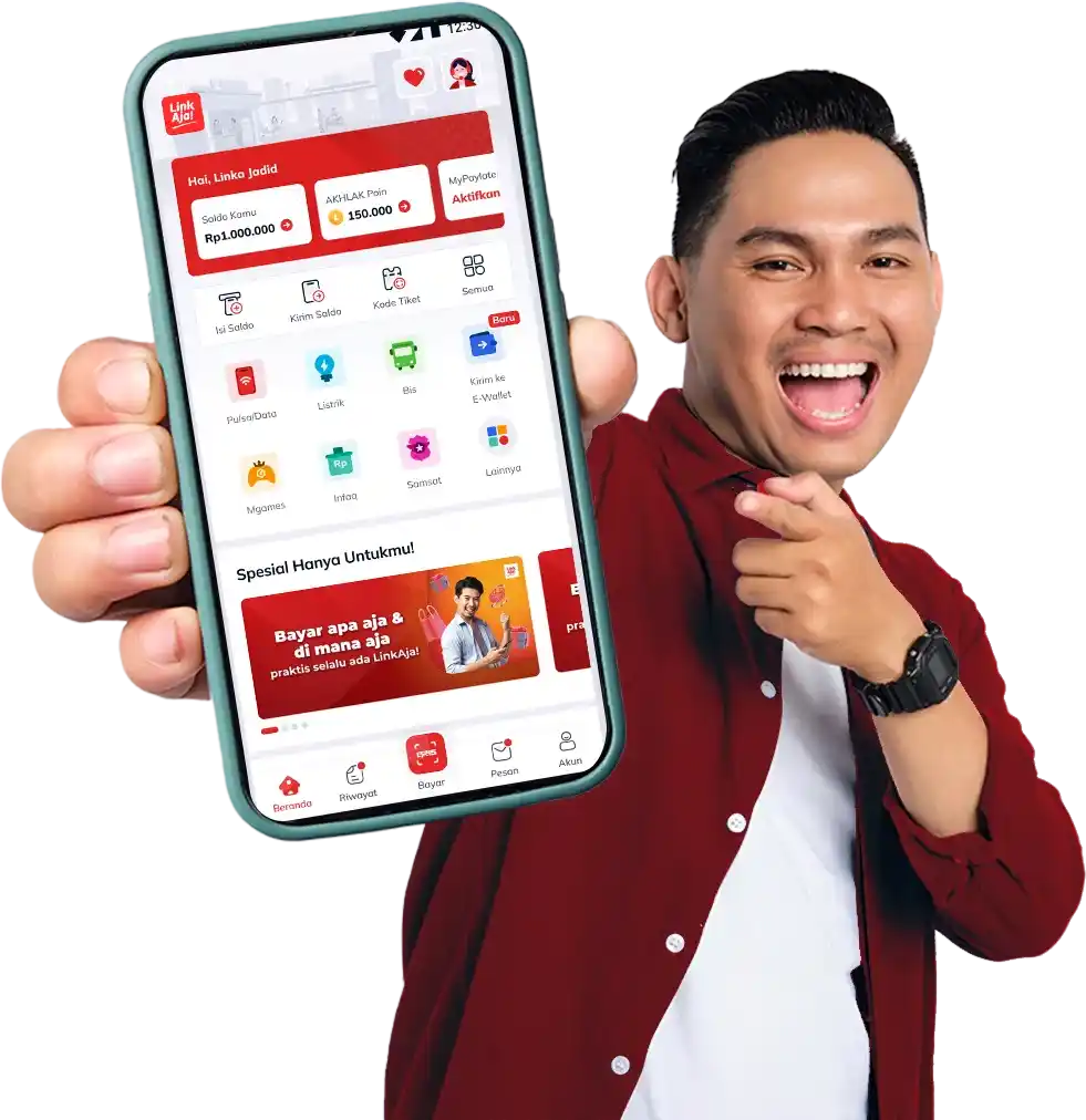 Saatnya pakai LinkAja