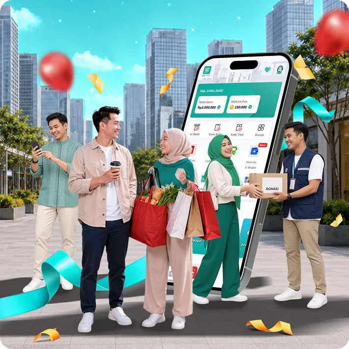 LinkAja Syariah bukan cuma praktis. Ada prinsip yang ikut dijaga.
